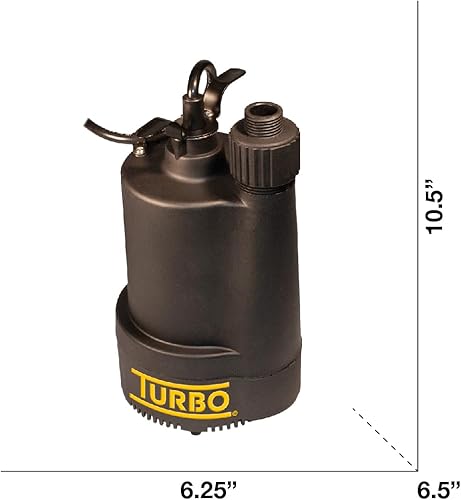 Miniatura 2 de Turbo Bomba sumergible de utilidad 13HP sin interruptor