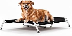 Cama Suspensa Elevada Pet para Cachorro Leve Resistente Aluminio 90x60cm Tamanho G Suporta Até 50kg Nice Bed Dogets