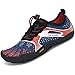 SAGUARO Traillaufschuhe Jungen Mädchen Minimalistische Fitnessschuhe Sommer Outdoor Wanderschuhe Sportschuhe Dunkelblau Gr.32