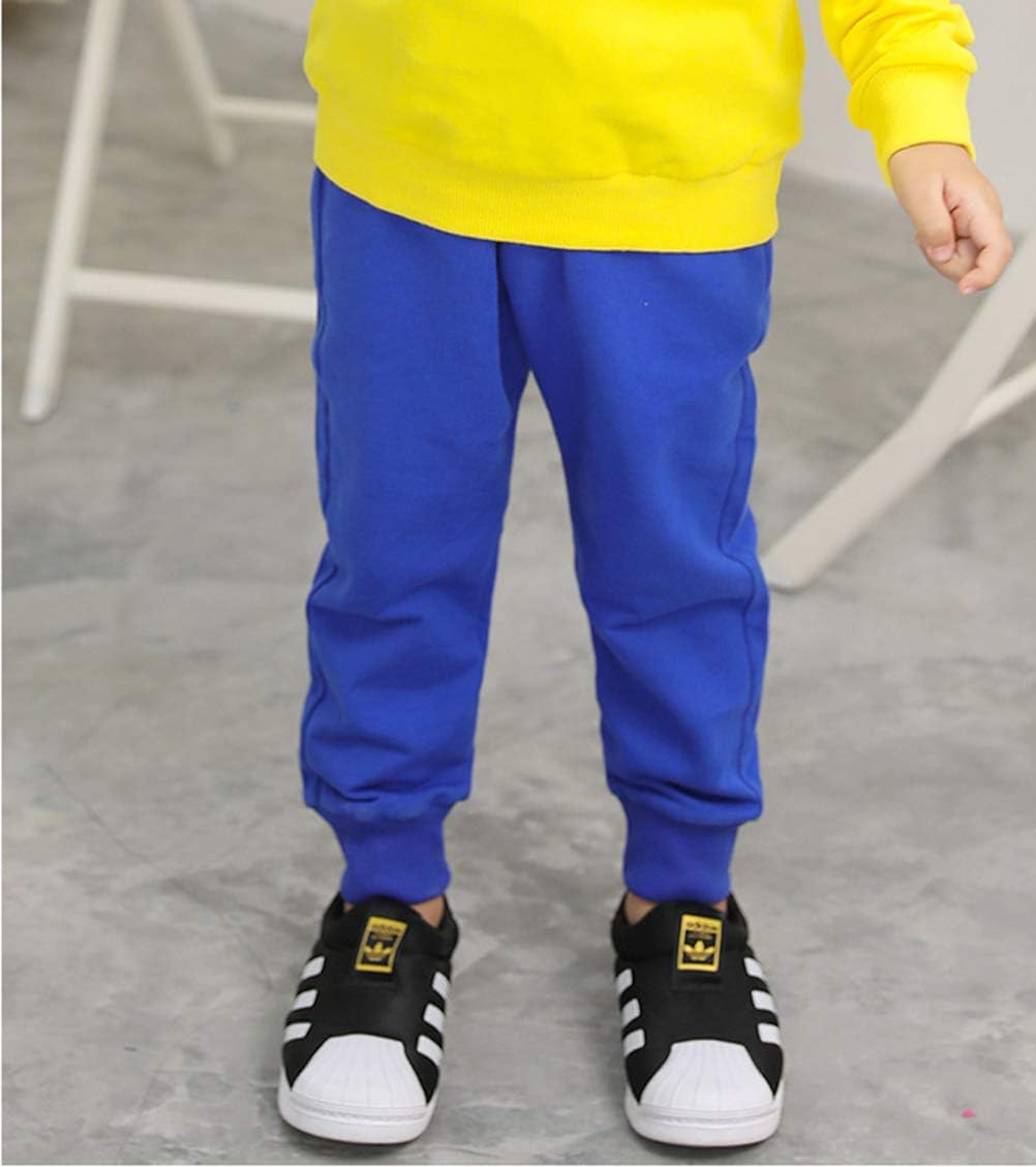PTPUKE Boys' Athletic Pants Baby and Toddler Unisex Cotton Trousers