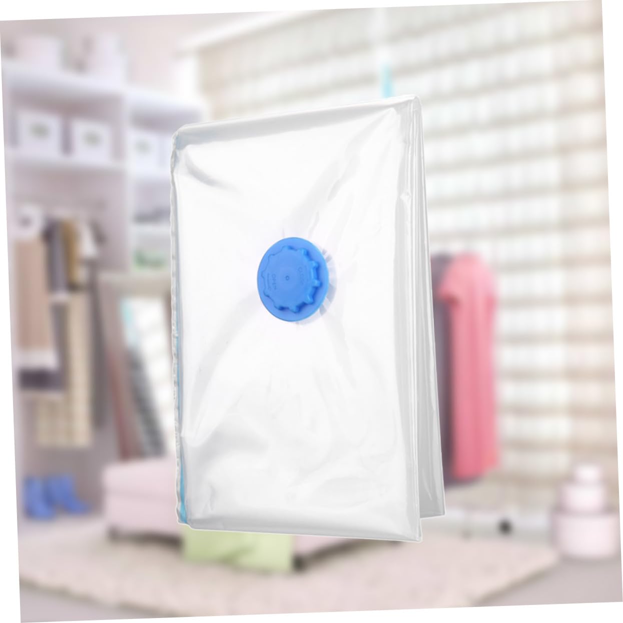 10 piezas Bolsas de Almacenamiento al Vacío Unidades Impermeables para Ropa y Edredones Compresoras Reutilizables Organizadoras para Ahorro de Espacio