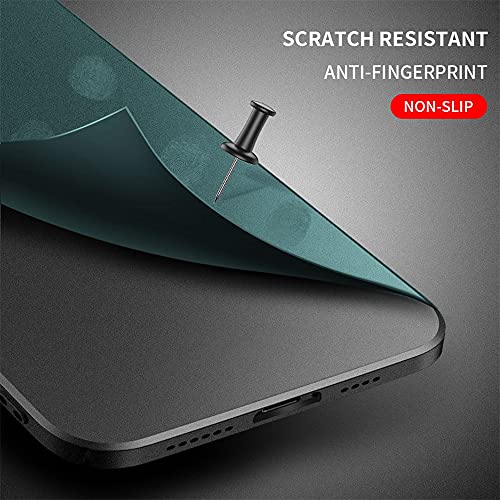 Hadwii iPhone XS Max hoes telefoonhoes ultradunne beschermhoes slanke stootvaste hoes schaal hardcase mat anti-kras… - Afbeelding 6
