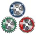 Produktbild kwb 3-teiliges Kreissägeblatt-Set 210 x 30/20/16 mm für Kreissägen oder Tischkreissägen, für Platten und Holzbaustoffe, inklusive Reduzierringe bei 16 und 20 mm
