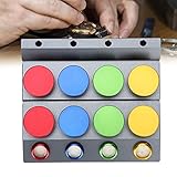 ♧ 【Características】 Las placas de aceite de diferentes colores facilitan la distinción de los diferentes efectos de los diferentes aceites.