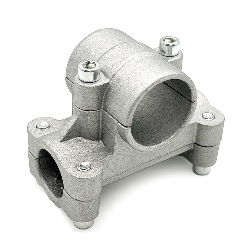 Soporte de mango de 28mm con fijación antivibración de aluminio para desbrozadora 8