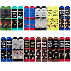 12 Pairs - Funny Saying Assorted