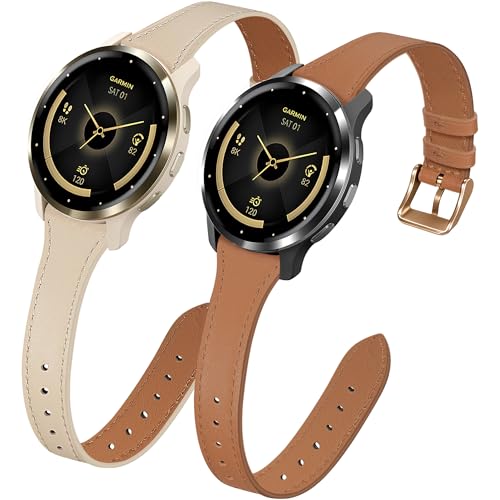 18mm �X�������U�[�o���h Garmin Venu 3S /Venu 4 41mm/Venu 2S�Ή� 2�{�p�b�N ���U�[�o���h �X�������^�X�g���b�v Vivoactive 4S/Vivomove 3S/Forerunner 255S/Forerunne