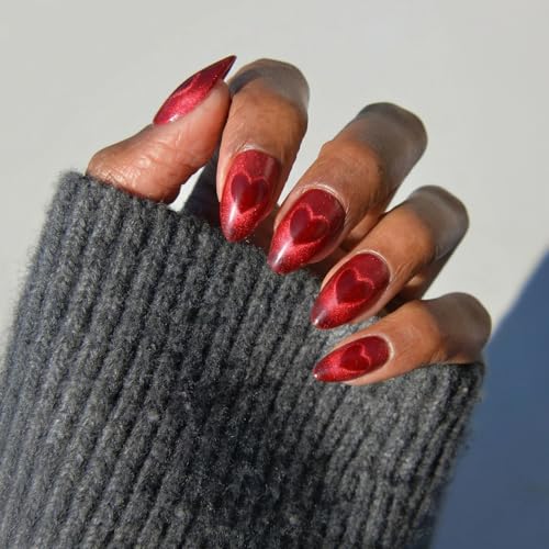Valentines Day Glamnetic Press On Nails - Sent With Love | Short ...