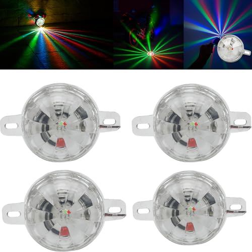 Universal Waterproof LED Chassis Lights, Motorcycle Underglow Kit, Automotive Accent & Off Road Lighting, Colorful Atmosphere Lights (4)