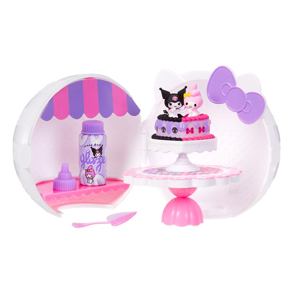 MGA’s Miniverse Make It Mini Hello Kitty and Friends Series 2 – 1 Zestaw DIY z Motywem Sanrio w Opakowaniu-Niespodziance, Do Zebrania 12 Zestawów, Dla Dzieci od 8 lat i Kolekcjonerów, NIEJADALNE