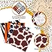 Toulite 24 Pcs Animal Print Bandana Pattern Scarves 4 Styles 20x20 Inch Bandanas for Women Men, Halloween Fashion Head Wrap Neck Scarf (leopard/tiger/zebra/giraffe)