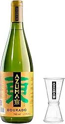 Saquê Azuma Dourado Sake Seco 740ml + Dosador