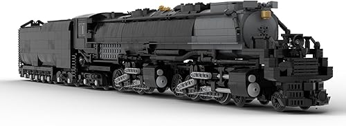 Miniatura 2 de Bloques de construcción de locomotora, 140 4014 Big Boy RC Train Juego de bloques de construcción, kit de locomotora de vapor a control remoto con