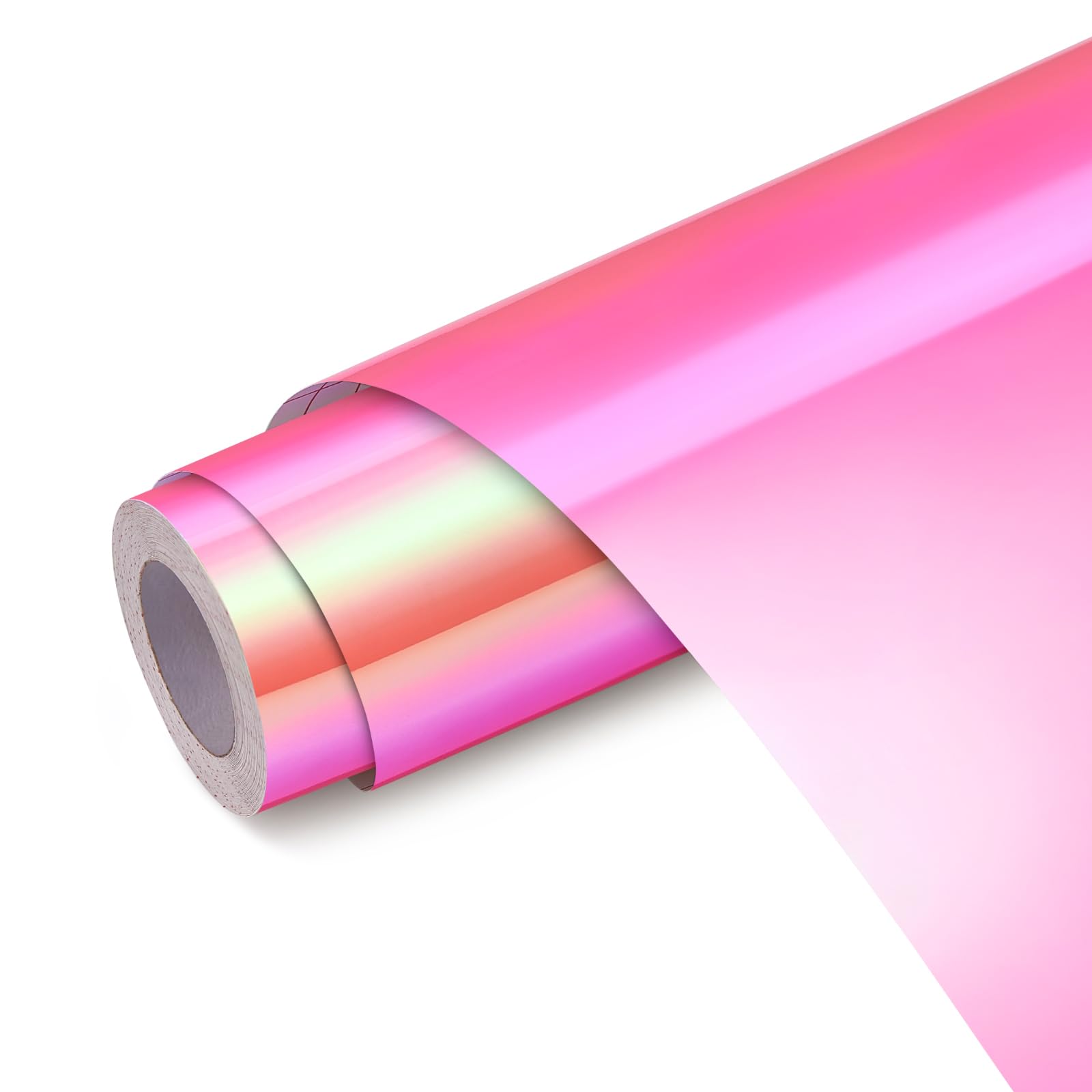 ANT Holografisches 30,5 cm x 9,1 m Bastelvinyl, Premium-permanent, selbstklebendes Vinyl für DIY-Projekt, Aufkleber, Allwetter und lichtbeständig, für Innen- und Außenbereich, zum Basteln, Cricut