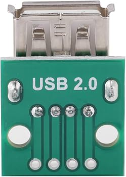 Amazon.co.jp: USBブレイクアウトボード 10個入り USBタイプAメス