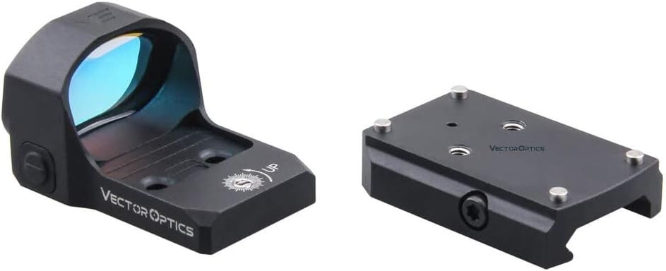 Vector Optics Frenzy Red Dot Reflex Sight Scope,Micro Mini Red Dot Optics with Weaver Mount for Rifle Handguns