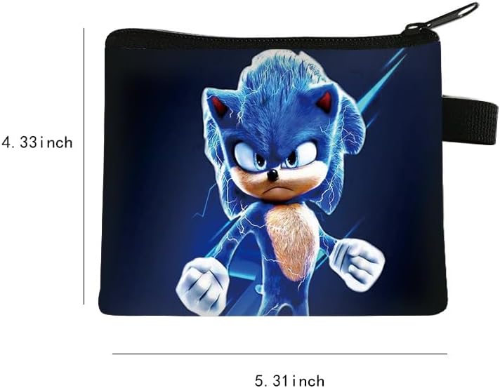 Sonic cartoon Element Girl's Wallet 13×11CM - Mini & Compact, Daily Commute Essential