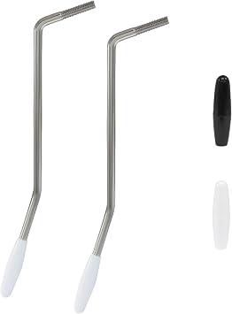 2Pcs Tremolo Arm for Electric Guitar, White