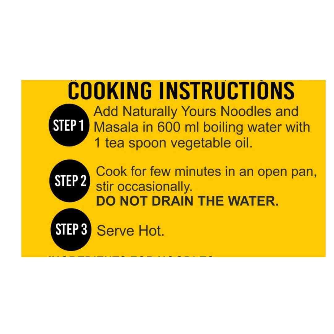Naturally Yours Moringa Instant Ramen Noodles | Shigru Leaf, Millet & Whole Wheat | No Maida, Not Fried | No Onion No Garlic, Jain Friendly | Ready in 2 Minutes | Masala Inside | 175g Pack of 3 4
