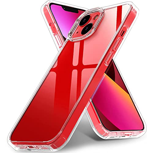 Image of Amazon Brand - Solimo Basic Silicone Case for Apple iPhone 13 (6.1 inches) - Clear