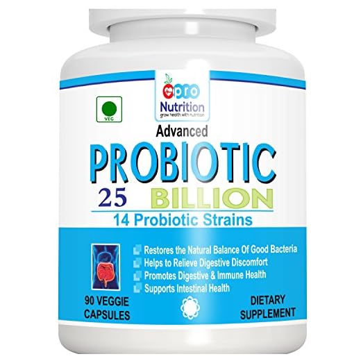 Pronutrition Advanced Probiotics 25 Billion Per Capsule, 14 Probiotic Strains, 90 Veggie Capsules