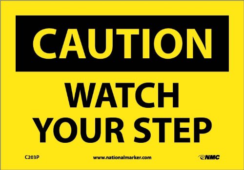 NMC C203P OSHA Sign, 