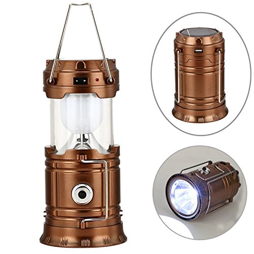 GESIMEI LED Campeggio Lanterna Torcia elettrica