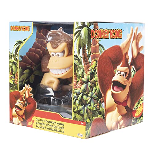 Super Mario Nintendo 6' / 15 cm große Donkey Kong Actionfigur mit beweglichen Funktionen, ideal zum Spielen und Ausstellen für Kinder und Sammler ab 3 Jahren
