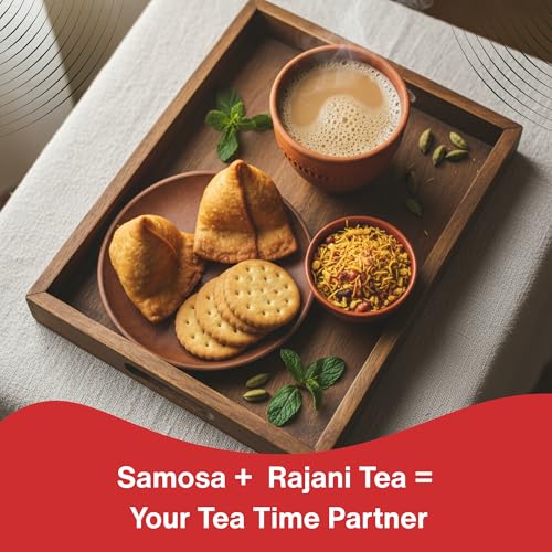 Image of RAJANI Premium Leaf Tea Powder (250gm), Pure Assam CTC Process Kadak Chai Patti | Rich Flavoured Premium Black Tea Powder with Strong & Refreshing Aroma