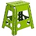 Acan Taburete Plegable PVC Infantil Multiuso MAX 150 kg (Verde, 29 x 22 x 39 cm)