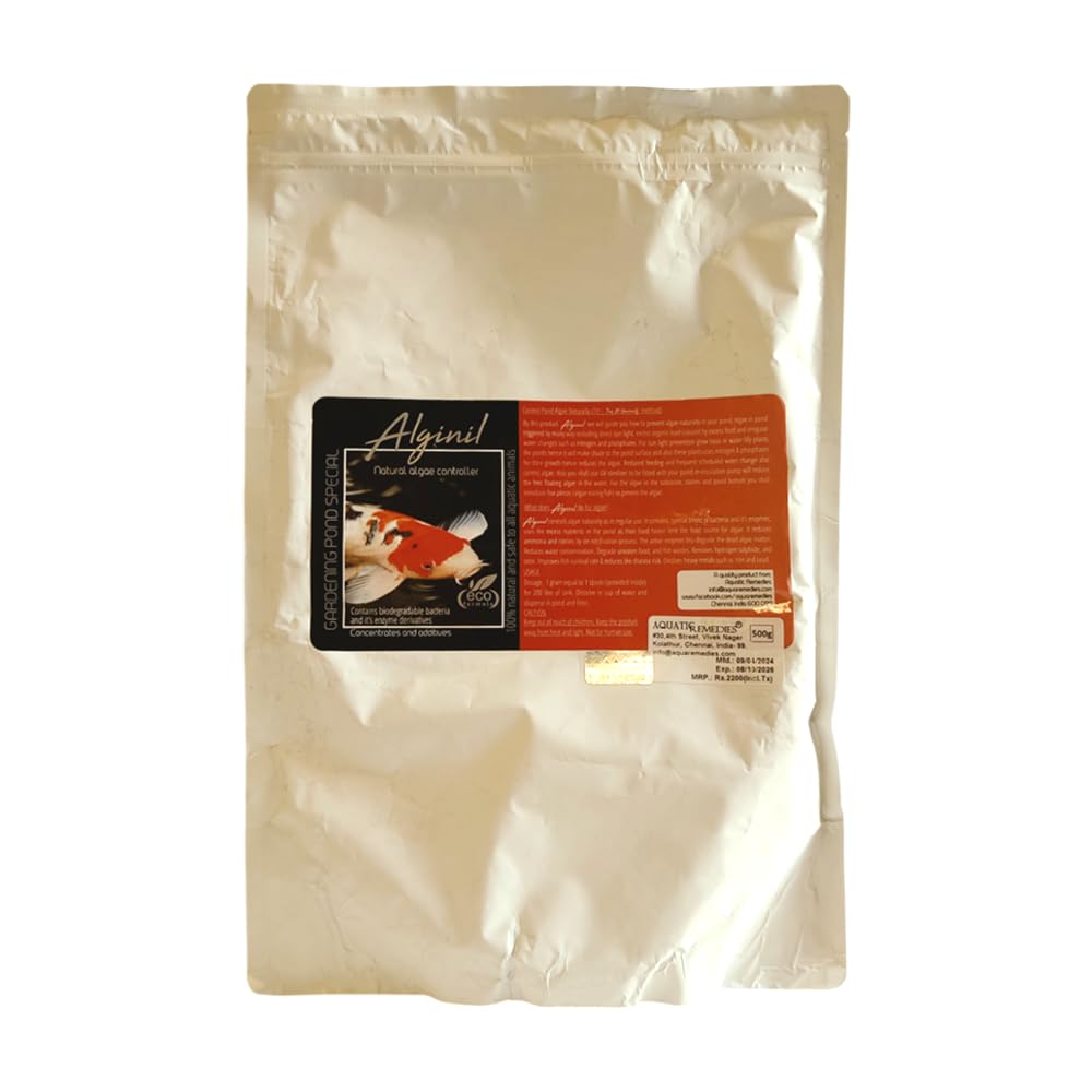 Aquatic Remedies ALGI-Nil 500g | Natural Algae Controller for Pond & Freshwater Aquariums