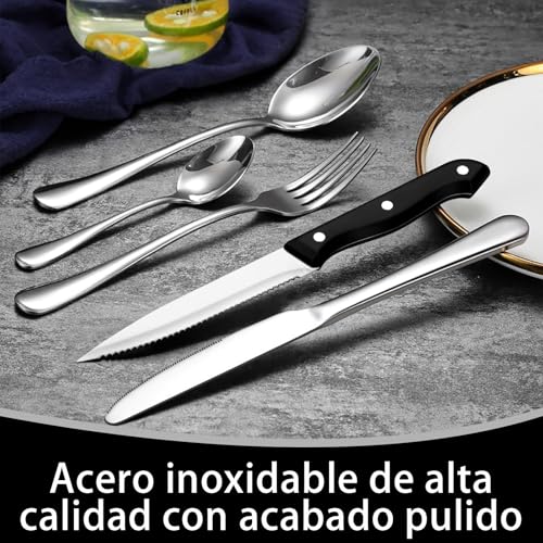 Cubiertos, Kitchen juego cubiertos Marca BUXFMHT (3)