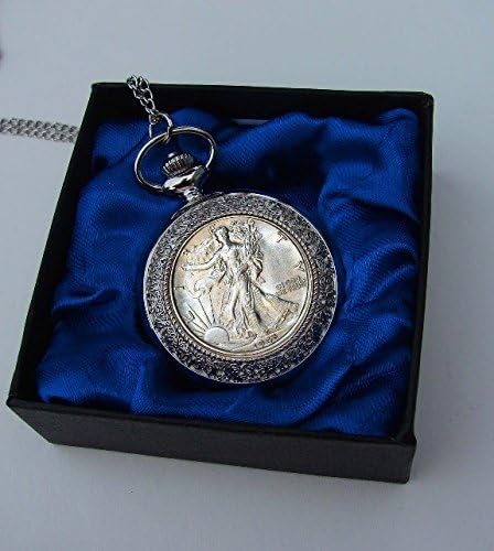 Walking Liberty Silver Half Dollar Pocket Watch - 1916-1947