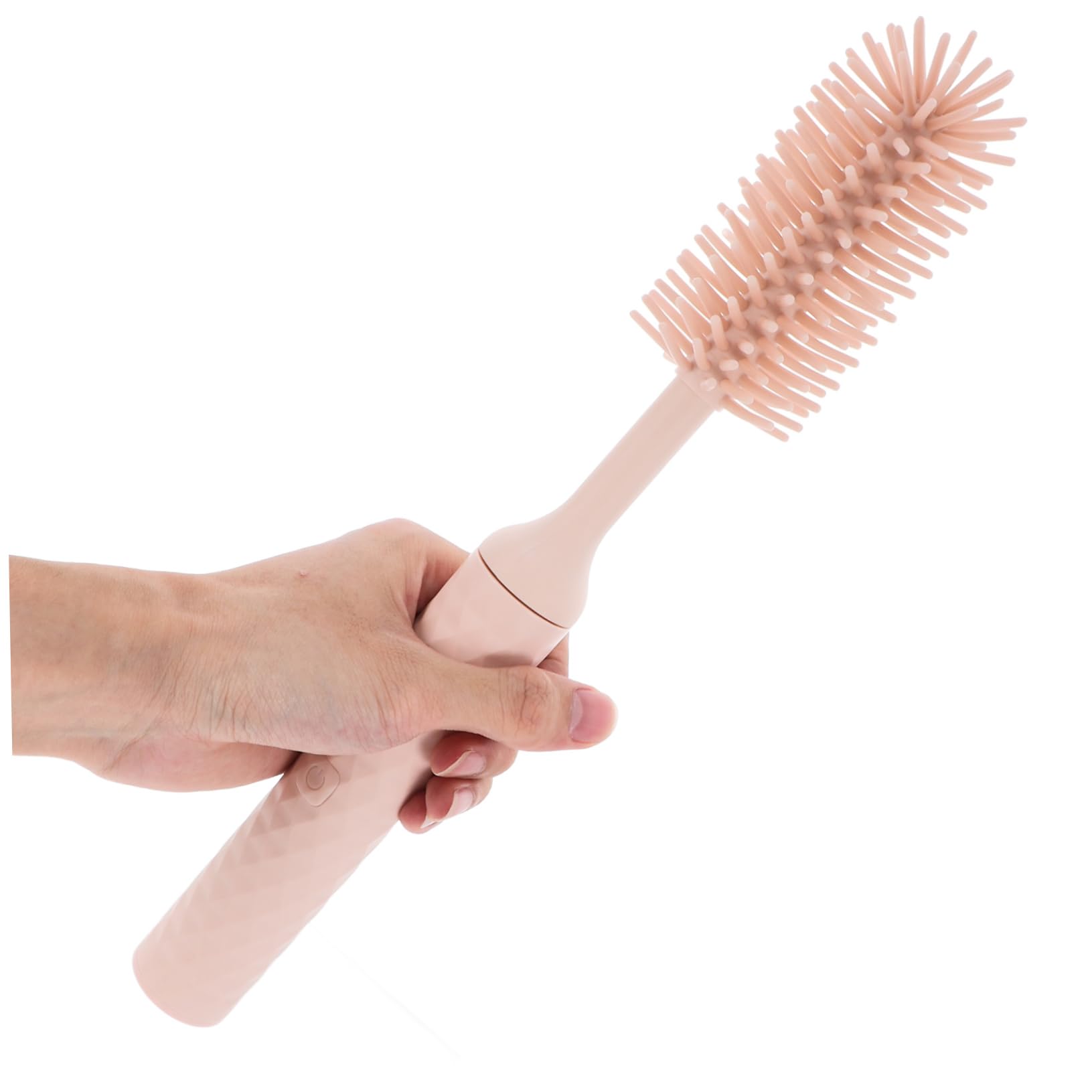 SOLUSTRE Spazzola Elettrica in Silicone Ad Alta Efficienza Per Biberon Spazzole Flessibili Per Biberon Per Una Pulizia Rapida E Sicura