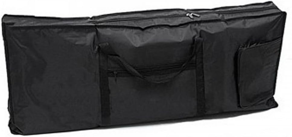 Zimo Black Electric 61 Key Keyboard Piano Organ Carry Bag Case Portable