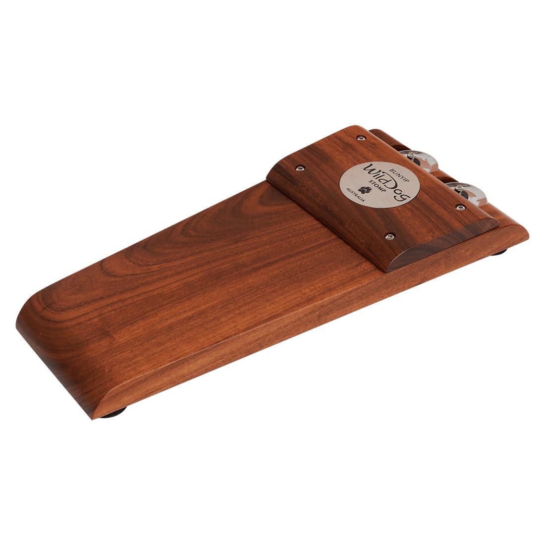 Wild Dog Bunyip Stomp Box mit Tamburin-Jingles + keepdrum Klinkenkabel