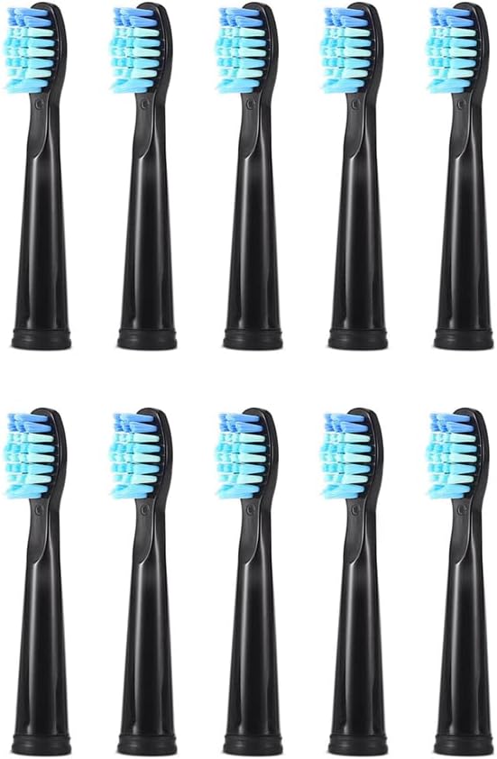 10 Pack Toothbrush Replacement Heads Compatible with Fairywill FWD1/D3