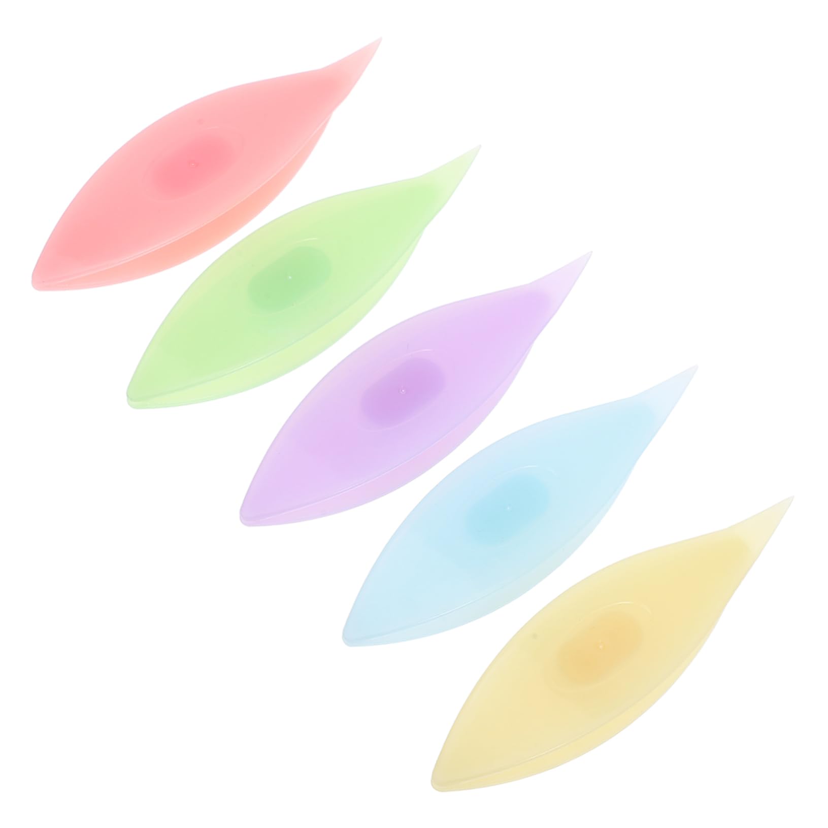 DIYEAH Beginner-Friendly Tatting Shuttle Tools 5pcs Plastic Shuttles for DIY Knitting Weaving