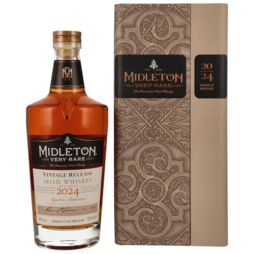 Midleton Very Rare 2024 Irish Whiskey 40% Vol. | 0,7 L | Limitierte Vintage Edition | Premium Irish Pot-Still/Grain Whiskey