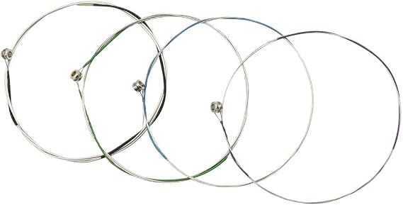 Imelod Violin strings Universal Full Set (G-D-A-E) violin Fiddle String Strings Steel Core Nickel-silver Wound with Nickel-plated Ball End for 4/4 3/4 1/2 1/4 Violins
