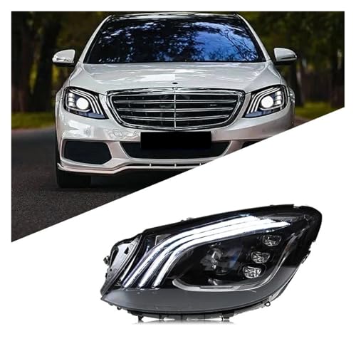 Faros LED elegantes para Benz Clase W222 con luces de freno e intermitentes integrados 7