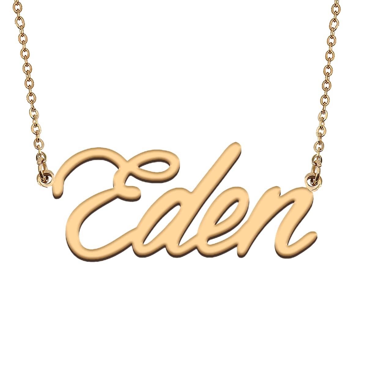 HUAN XUN Personalized Jewelry Custom Initial Pendant Custom Name Necklaces for Women Girls
