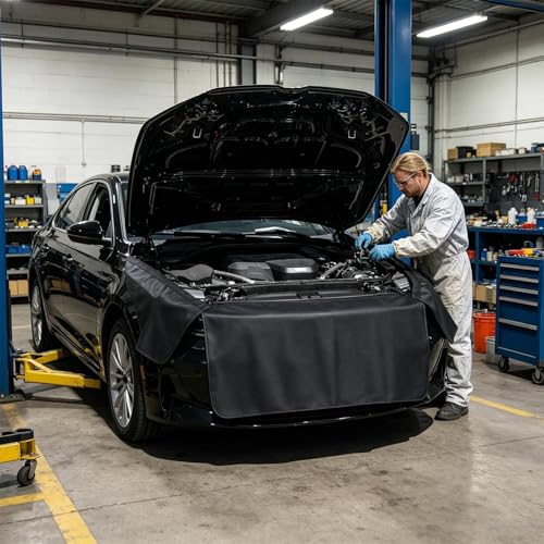 Tapis de Garde-Boue anti-rayures et protection d'aile de voiture contre la boue - 2