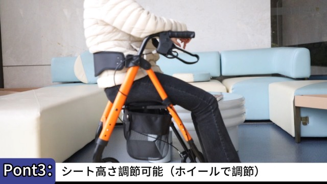 Amazon | Miugoo 歩行器 高齢者用 シルバーカー 四輪歩行車 室内 屋外