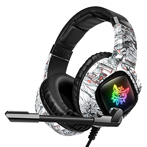 NC Camouflage Colorful Headset, 3.5mm Wired Gaming Headset, Gaming Headset, Noise Reduction Computer Headset, Microphone Headset, Stereo Surround Headset, Strong Compatibility
