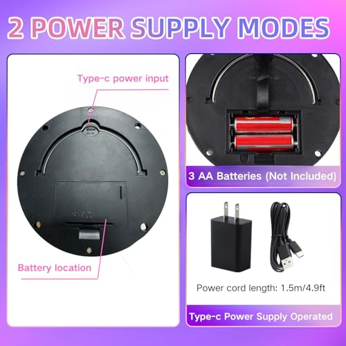 Moteur rotatif pour boule miroir disco télécommandé avec éclairage LED RVBW