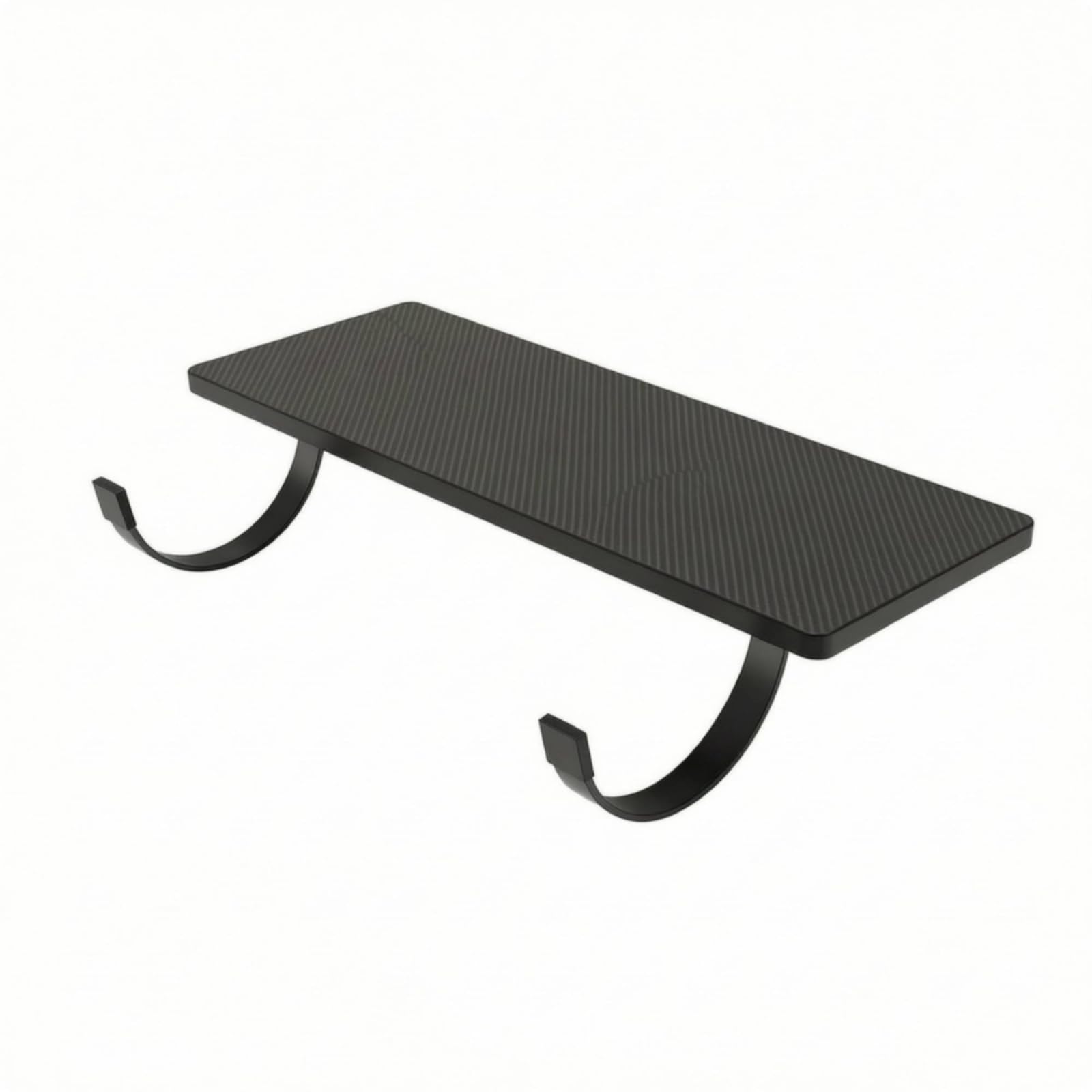 Prolunga da Scrivania con Morsetti Ergonomico Poggia-Braccia da Scrivania Robusto Supporto per Impiegati, 75X24cm
