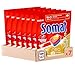 Somat Gold Kapseln Geschirrspülmaschinentabs 18 + 3 Dosierungen - Packung mit 7 Stück, insgesamt 147 Kapseln