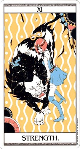 Amazon 美麗なイラストレーション 青い鳥のタロット カードゲーム トランプ おもちゃ