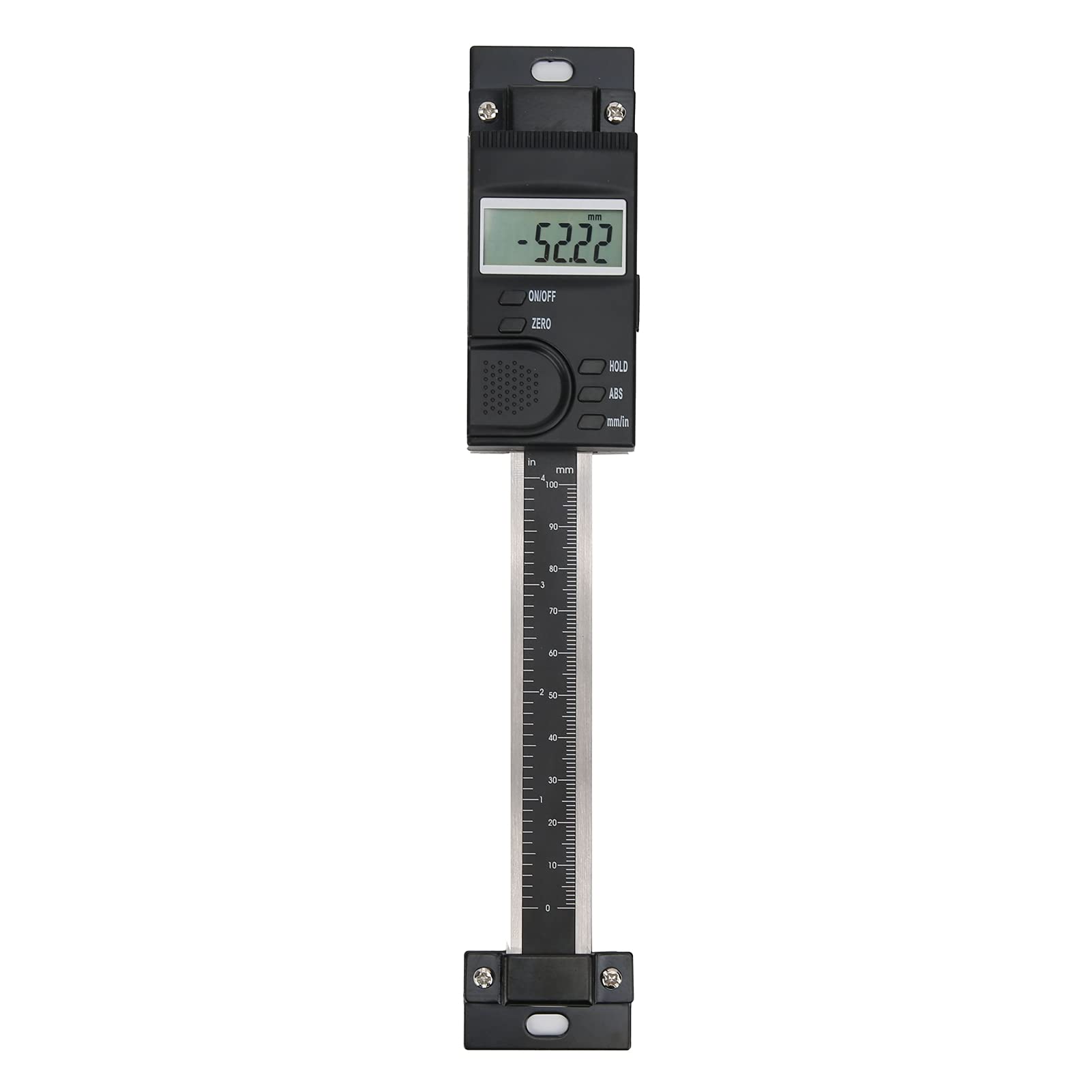 Calibrador Vernier digital Medidor de medición precisa de 0 100 mm Herramienta de medición industrial de aleación de aluminio con pantalla LCD para máquinas herramientas Tornos